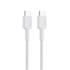 AUKEY CB-CD45-WH PD NAYLON ÖRGÜLÜ TYPE-C TYPE-C ŞARJ KABLOSU 0.9MT