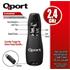 QPORT Q-SUN400 2.4 GHZ USB KIRMIZI LAZERLİ SUNUM KUMANDASI - PRESENTER