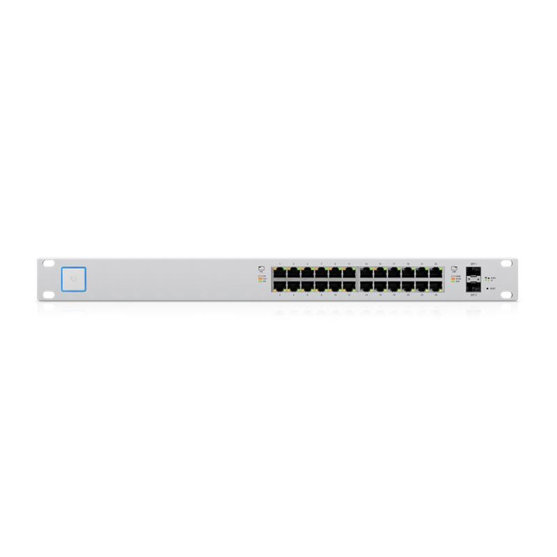 UBIQUITI US-24-250W 24 PORT GIGABIT+2X1GB SFP+ CONSOL PORT 802.3AT/AF YÖNETİLEBİLİR 250W RACKMOUNT POE SWITCH